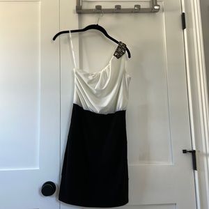 One Shoulder B Darlin Dress